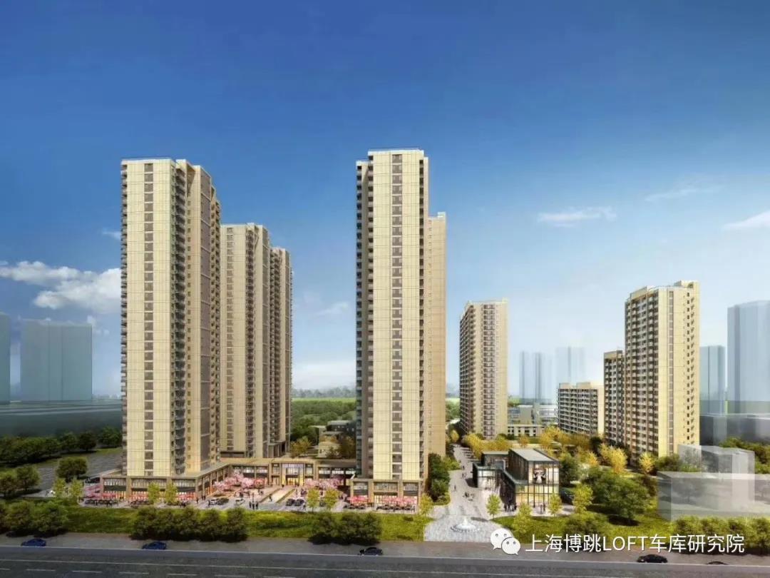 甘肃采用了LOFT车库武汉当代集团春风十里项目现已结构封顶！